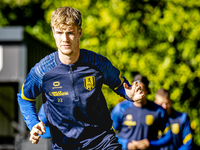 RKC player Tim van der Loo trains at the Mandemakers Stadium for the Dutch Eredivisie season 2024-2025 in Waalwijk, Netherlands, on October...