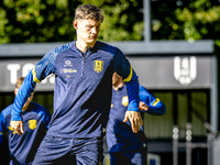 RKC player Luuk Wouters trains at the Mandemakers Stadium for the Dutch Eredivisie season 2024-2025 in Waalwijk, Netherlands, on October 8,...