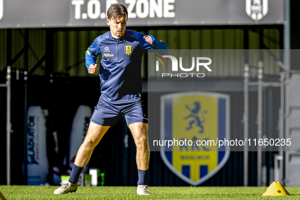 RKC player Patrick Vroegh participates in the training at the Mandemakers Stadium for the Dutch Eredivisie season 2024-2025 in Waalwijk, Net...