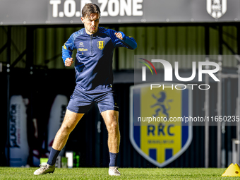 RKC player Patrick Vroegh participates in the training at the Mandemakers Stadium for the Dutch Eredivisie season 2024-2025 in Waalwijk, Net...