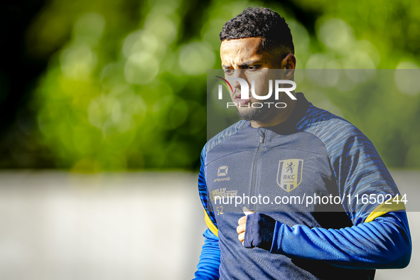 RKC player Mohamed Ihattaren trains at the Mandemakers Stadium for the Dutch Eredivisie season 2024-2025 in Waalwijk, Netherlands, on Octobe...