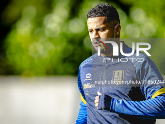 RKC player Mohamed Ihattaren trains at the Mandemakers Stadium for the Dutch Eredivisie season 2024-2025 in Waalwijk, Netherlands, on Octobe...