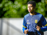 RKC player Richonell Margaret trains at the Mandemakers Stadium for the Dutch Eredivisie season 2024-2025 in Waalwijk, Netherlands, on Octob...