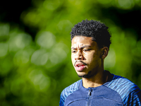 RKC player Richonell Margaret trains at the Mandemakers Stadium for the Dutch Eredivisie season 2024-2025 in Waalwijk, Netherlands, on Octob...