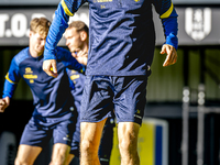 RKC player Luuk Wouters trains at the Mandemakers Stadium for the Dutch Eredivisie season 2024-2025 in Waalwijk, Netherlands, on October 8,...