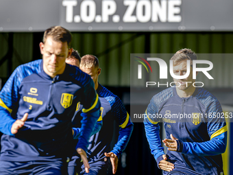 RKC player Reuven Niemeijer participates in the training at the Mandemakers Stadium for the Dutch Eredivisie season 2024-2025 in Waalwijk, N...