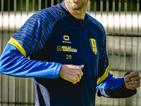 RKC player Michiel Kramer participates in the training at the Mandemakers Stadium for the Dutch Eredivisie season 2024-2025 in Waalwijk, Net...