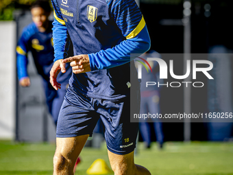 RKC player Sylvester van der Water participates in the training at the Mandemakers Stadium for the Dutch Eredivisie season 2024-2025 in Waal...