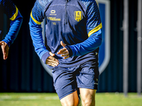 RKC player Reuven Niemeijer participates in the training at the Mandemakers Stadium for the Dutch Eredivisie season 2024-2025 in Waalwijk, N...