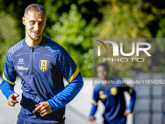 RKC player Sylvester van der Water participates in the training at the Mandemakers Stadium for the Dutch Eredivisie season 2024-2025 in Waal...