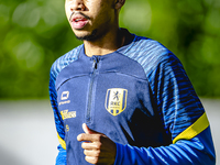 RKC player Richonell Margaret trains at the Mandemakers Stadium for the Dutch Eredivisie season 2024-2025 in Waalwijk, Netherlands, on Octob...