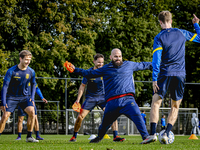 RKC assistant Hans Mulder participates in the training at the Mandemakers Stadium for the Dutch Eredivisie season 2024-2025 in Waalwijk, Net...