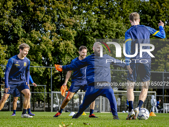 RKC assistant Hans Mulder participates in the training at the Mandemakers Stadium for the Dutch Eredivisie season 2024-2025 in Waalwijk, Net...