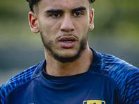 RKC player Faissal Al Mazyani trains at the Mandemakers Stadium for the Dutch Eredivisie season 2024-2025 in Waalwijk, Netherlands, on Octob...