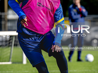 RKC player Mohamed Ihattaren trains at the Mandemakers Stadium for the Dutch Eredivisie season 2024-2025 in Waalwijk, Netherlands, on Octobe...