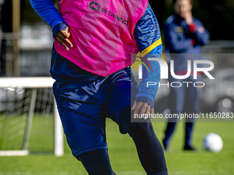 RKC player Mohamed Ihattaren trains at the Mandemakers Stadium for the Dutch Eredivisie season 2024-2025 in Waalwijk, Netherlands, on Octobe...