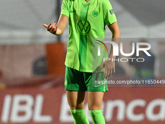 Lena Lattwein of VfL Wolfsburg is in action during Group A - Day 1 of the UEFA Women's Champions League 2023/24 between A.S. Roma and VfL Wo...