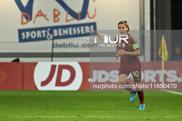 Manuela Giugliano of A.S. Roma Femminile celebrates after scoring the goal of 1-0 during Group A - Day 1 - UEFA Women's Champions League 202...