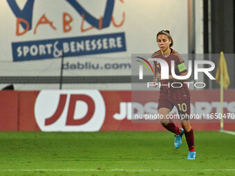 Manuela Giugliano of A.S. Roma Femminile celebrates after scoring the goal of 1-0 during Group A - Day 1 - UEFA Women's Champions League 202...