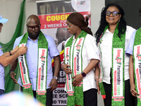 Prof. Akin Abayomi, Commissioner for Health, Lagos State, inducts the members of the Lagos State TB Steering Committee. Lagos State aims to...