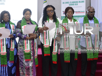 Lagos State, Nigeria, on October 8, 2024, inducts TB Champions/Ambassadors and inaugurates the Lagos State TB Steering Committee and the Lag...