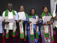 Lagos State, Nigeria, on October 8, 2024, inducts TB Champions/Ambassadors and inaugurates the Lagos State TB Steering Committee and the Lag...