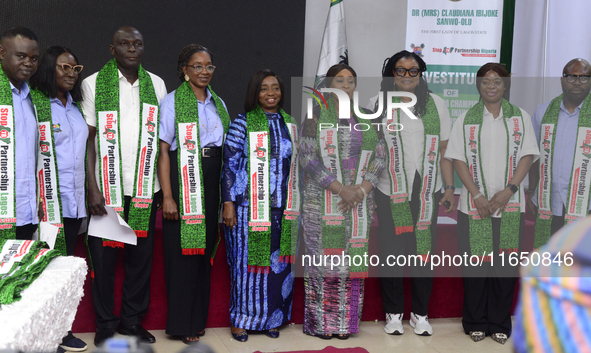 Lagos State, Nigeria, on October 8, 2024, inducts TB Champions/Ambassadors and inaugurates the Lagos State TB Steering Committee and the Lag...