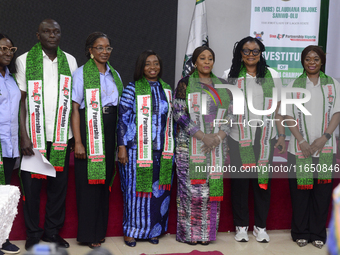 Lagos State, Nigeria, on October 8, 2024, inducts TB Champions/Ambassadors and inaugurates the Lagos State TB Steering Committee and the Lag...