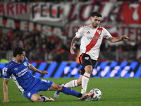 Before the Liga Profesional de Futbol match between River Plate and Atletico Tucuman at Estadio Mas Monumental Antonio Vespucio Liberti in B...