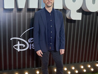 Gabriel Epstein attends the red carpet of the 'La Maquina' film premiere by Disney Plus at Teatro Telcel in Mexico City, Mexico, on October...