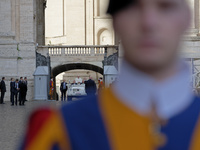 Pope Francis leads the weekly general audience in Saint Peter's Square in Vatican City on October 9, 2024. (