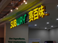 A SUBWAY shop is seen in Shanghai, China, on October 9, 2024. (