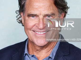 Ted McGinley arrives at the World Premiere Of Apple TV+ Series' 'Shrinking' Season 2 held at the Pacific Design Center on October 8, 2024 in...