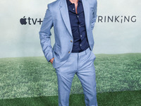 Zach Braff arrives at the World Premiere Of Apple TV+ Series' 'Shrinking' Season 2 held at the Pacific Design Center on October 8, 2024 in W...