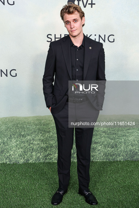 Matt Mitchell arrives at the World Premiere Of Apple TV+ Series' 'Shrinking' Season 2 held at the Pacific Design Center on October 8, 2024 i...