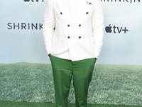 Randall Winston arrives at the World Premiere Of Apple TV+ Series' 'Shrinking' Season 2 held at the Pacific Design Center on October 8, 2024...