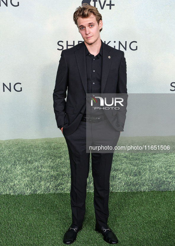 Matt Mitchell arrives at the World Premiere Of Apple TV+ Series' 'Shrinking' Season 2 held at the Pacific Design Center on October 8, 2024 i...