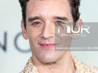 Michael Urie arrives at the World Premiere Of Apple TV+ Series' 'Shrinking' Season 2 held at the Pacific Design Center on October 8, 2024 in...