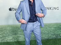 Zach Braff arrives at the World Premiere Of Apple TV+ Series' 'Shrinking' Season 2 held at the Pacific Design Center on October 8, 2024 in W...