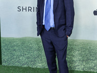 Bill Lawrence arrives at the World Premiere Of Apple TV+ Series' 'Shrinking' Season 2 held at the Pacific Design Center on October 8, 2024 i...