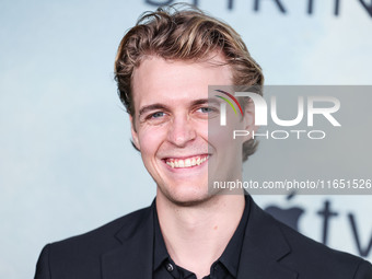 Matt Mitchell arrives at the World Premiere Of Apple TV+ Series' 'Shrinking' Season 2 held at the Pacific Design Center on October 8, 2024 i...