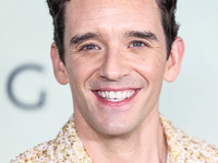 Michael Urie arrives at the World Premiere Of Apple TV+ Series' 'Shrinking' Season 2 held at the Pacific Design Center on October 8, 2024 in...