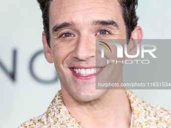 Michael Urie arrives at the World Premiere Of Apple TV+ Series' 'Shrinking' Season 2 held at the Pacific Design Center on October 8, 2024 in...