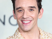 Michael Urie arrives at the World Premiere Of Apple TV+ Series' 'Shrinking' Season 2 held at the Pacific Design Center on October 8, 2024 in...