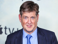 Bill Lawrence arrives at the World Premiere Of Apple TV+ Series' 'Shrinking' Season 2 held at the Pacific Design Center on October 8, 2024 i...