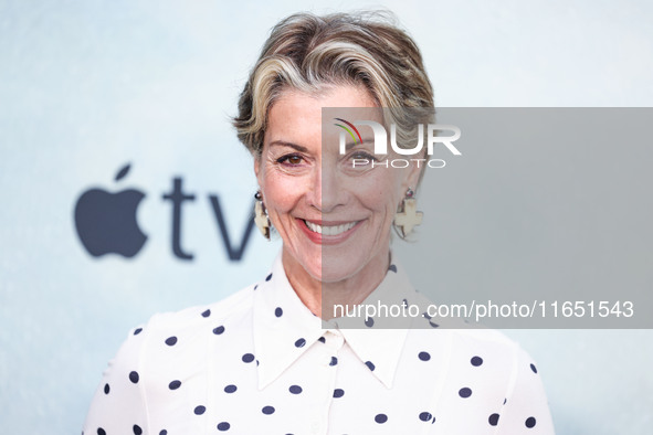 Wendie Malick arrives at the World Premiere Of Apple TV+ Series' 'Shrinking' Season 2 held at the Pacific Design Center on October 8, 2024 i...