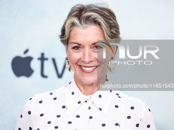 Wendie Malick arrives at the World Premiere Of Apple TV+ Series' 'Shrinking' Season 2 held at the Pacific Design Center on October 8, 2024 i...