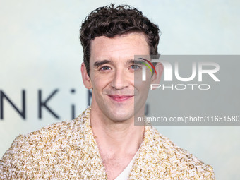 Michael Urie arrives at the World Premiere Of Apple TV+ Series' 'Shrinking' Season 2 held at the Pacific Design Center on October 8, 2024 in...