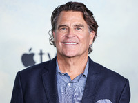 Ted McGinley arrives at the World Premiere Of Apple TV+ Series' 'Shrinking' Season 2 held at the Pacific Design Center on October 8, 2024 in...