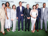 Michael Urie, Jessica Williams, Christa Miller, Harrison Ford, Jason Segel, Lukita Maxwell, Ted McGinleya and Luke Tennie arrive at the Worl...